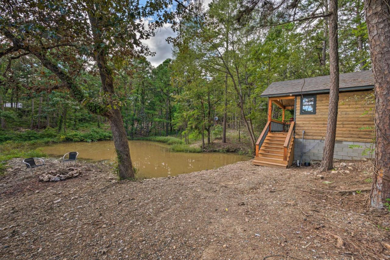 Romantic Broken Bow Cabin With Jacuzzi And Fire Pit! Exterior foto