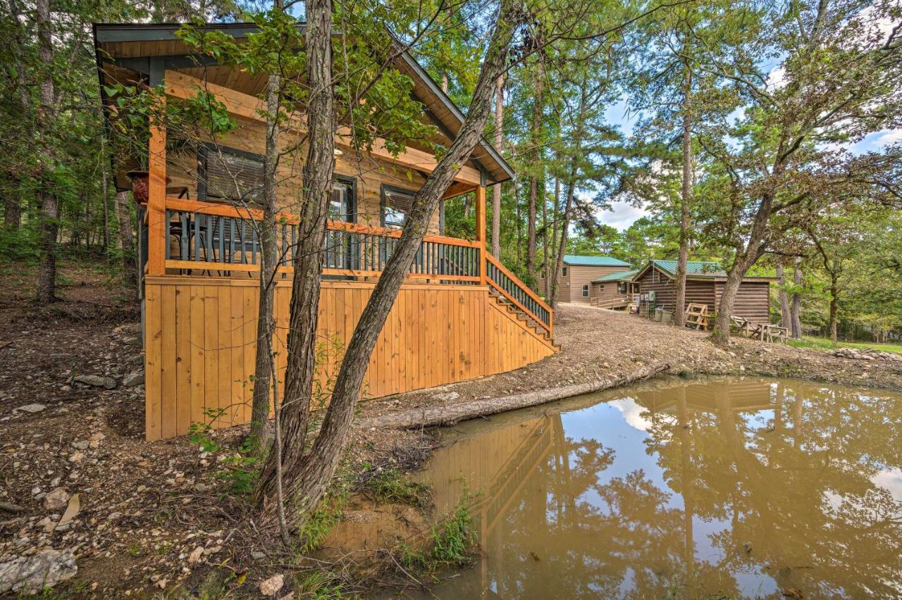 Romantic Broken Bow Cabin With Jacuzzi And Fire Pit! Exterior foto